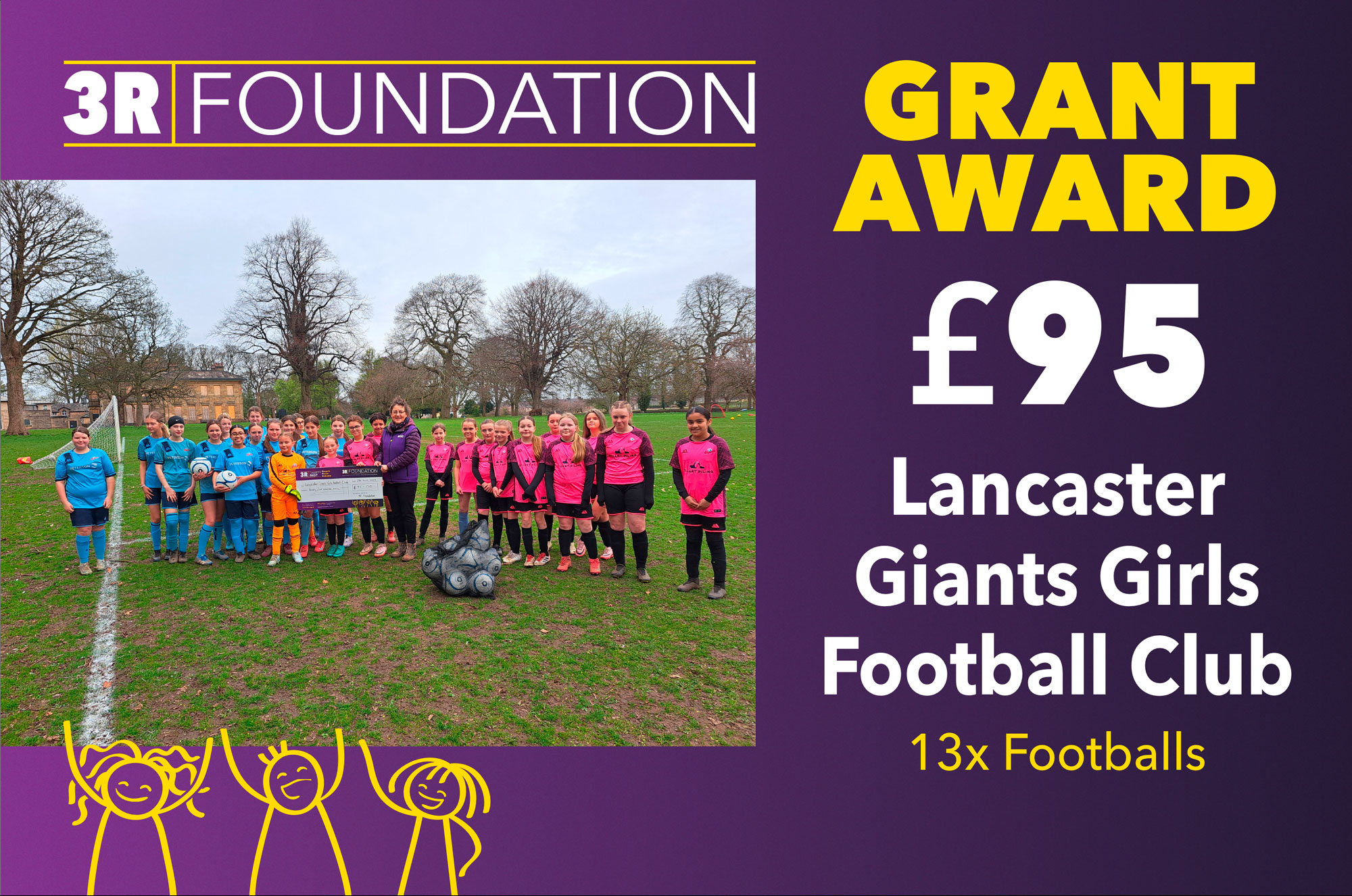 Lancaster Giants Girsl Football Team