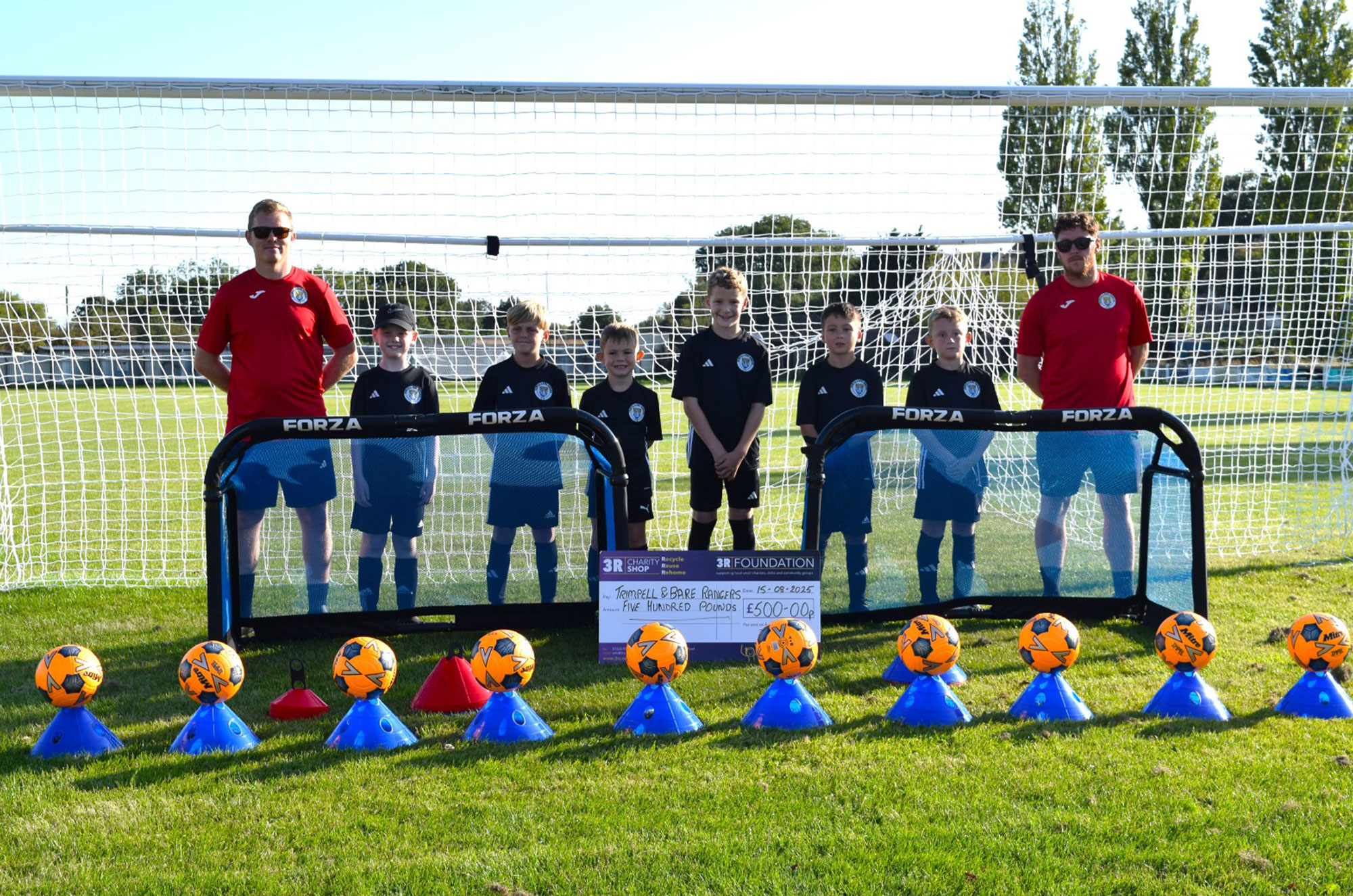 Trimpell and Bare Rangers U9s