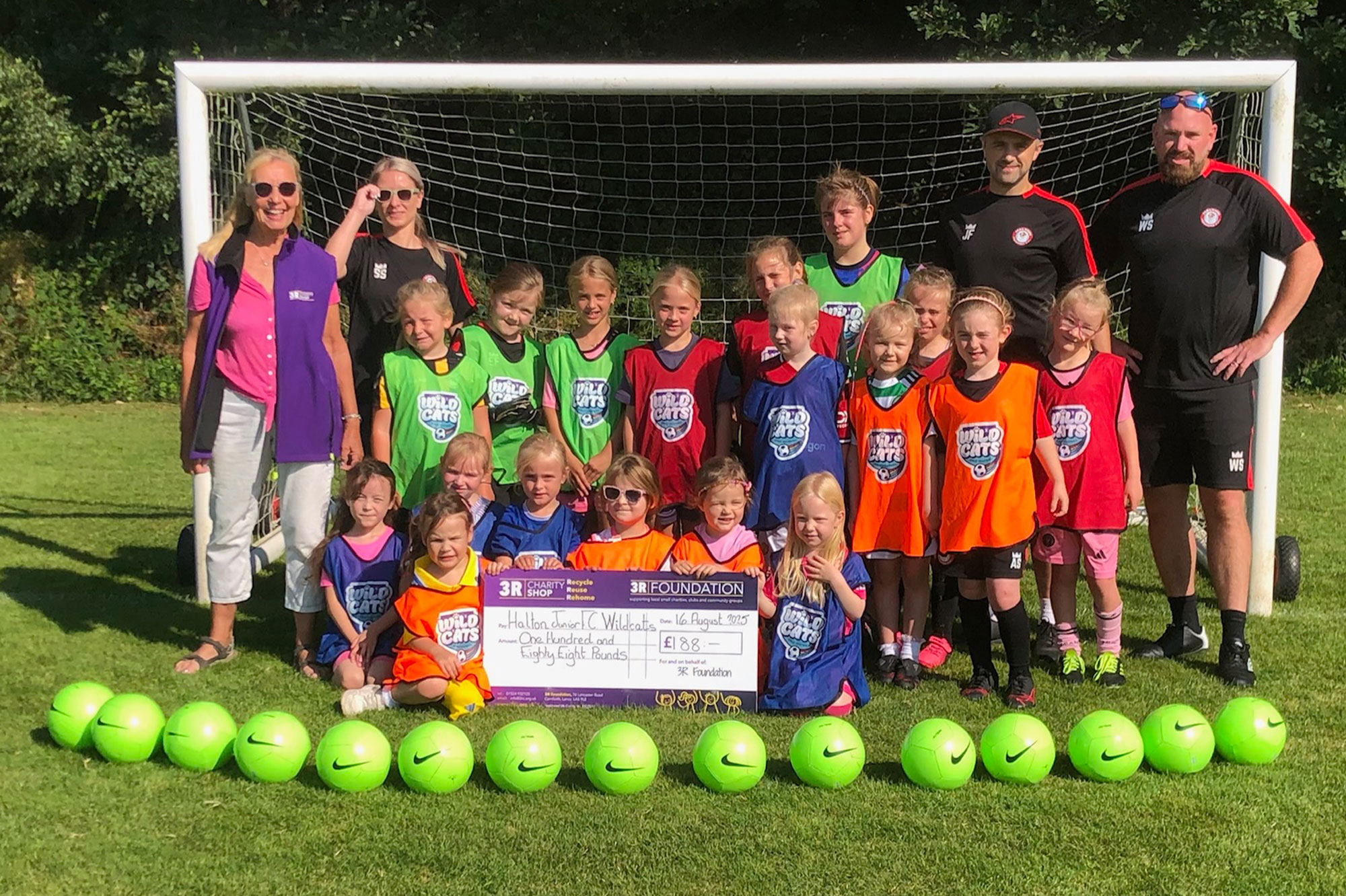 Halton Girls Junior Football Team 'Wildcats'